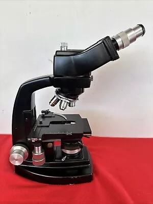 Buy Vintage Bausch & Lomb Binocular Microscope 3.5x, 10x, 43x, 97x (FREE  SHIPPING) • 200$
