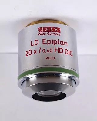 Buy Zeiss LD Epiplan 20x HD DIC Long WD M27 Microscope Objective • 699.99$