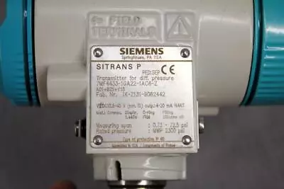Buy NEW Siemens Sitrans P Series DS III Pressure Transmitter 7MF-4433-1GA22-1AC6-Z • 395$