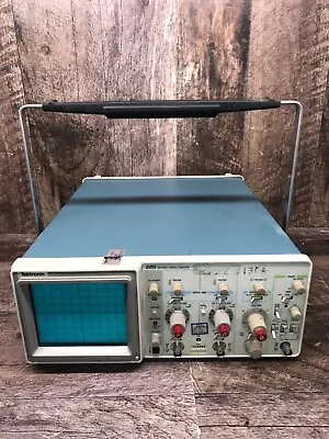 Buy Tektronix 2213 60MHz Two Channel Oscilloscope Unit Only *TESTED WORKING* • 158.96$