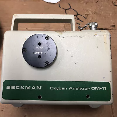 Buy Beckman Oxygen Analyzer OM-11 • 81.60$