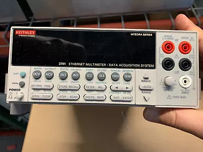 Buy Keithley 2701 Ethernet-based Dmm / Data Acquisition System - No Module / Read • 650$