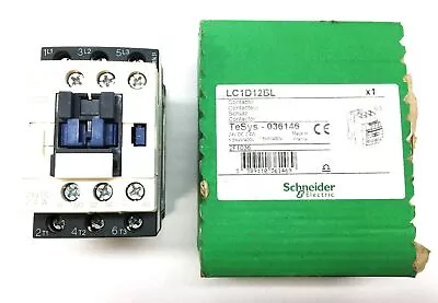 Buy Schneider Electric TeSys Contactor LC1D12BL (036146) NOS • 29.95$