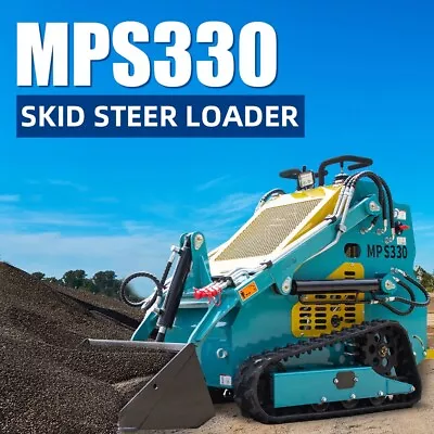 Buy 2024 Machpro MP-S330 Mini Skid Steer Compact Track Loader 1587 Ibs  EPA Engine • 6,999$