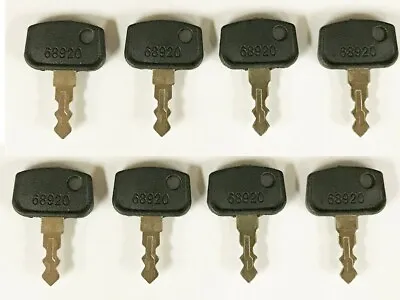 Buy 8x Heavy Equipment Construction Key PL501-68920 For Kubota Compact Tractor • 9.89$
