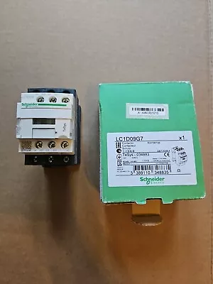 Buy Schneider Electric Contractor LC1D09G7 TeSys 034883 120V 50/60Hz     (Zc) • 35$