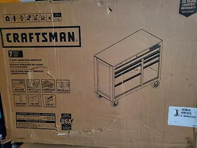 Buy Craftsman Roller Cabinet Tool Box 7 Drawer 41  Steel Red / Black • 300$