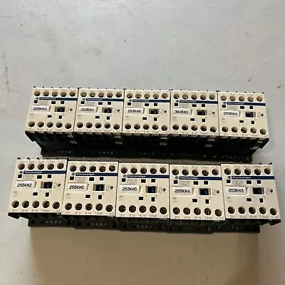 Buy Lot Of 10 Telemecanique Contactor LP4K09, 10BW3, Schneider Electric A013250 • 200$