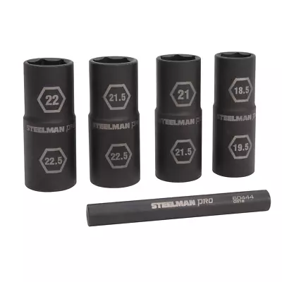 Buy Steelman Products 60443 J S Products Impact Socket And Tool Set, 5-Piece • 61.13$