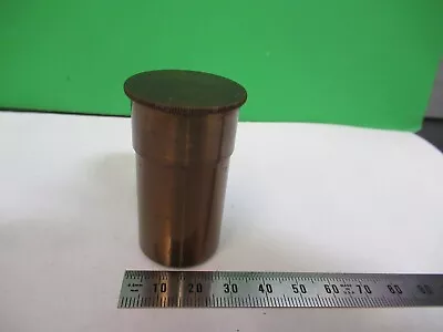Buy Antique Brass Empty Bausch Lomb Objective Canister 2/3 Microscope Part Z1-ft-93 • 29$