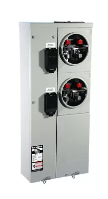 Buy Two Meter Main Electrical Panel Pack 200a Amp Ring 120/240 Siemens Wep2211 New • 979$