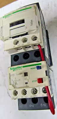 Buy ✌️schneider Electric Lc1d32 Contactor Lrd14 Overload Relay 7-10 Amps Coil 120vac • 26.10$