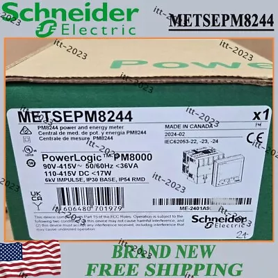 Buy SCHNEIDER ELECTRIC METSEPM8244 Schneider Electric PowerLogic PM8000 Power Meter • 2,785$