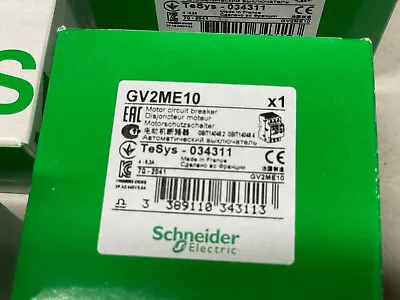 Buy ORIGINAL  Schneider Electric GV2ME10  AUTHENTIC Made In France SAME DAY SHIPING • 64$