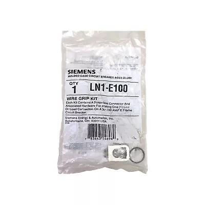 Buy SIEMENS LN1-E100 LUG Metal Washer E FRAME SENTRON CIRCUIT BREAKER LN1E100  • 7.15$