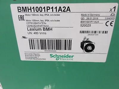 Buy Schneider Electric Lexium BMH1001P11A2A Servo Motor 100mm, Key, IP54 W/o Brake • 962.14$