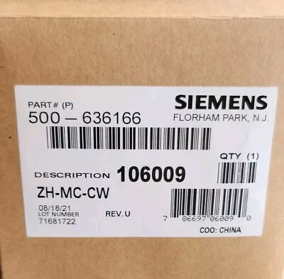 Buy Siemens ZH-MC-CW F/A Horn/Strobe Multi-Candela White *-FREE Shipping-* • 75$