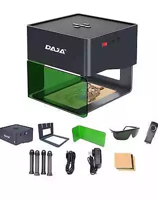 Buy DAJA DJ6 Laser Engraver Portable Engraving Machine For DIY ID Logo Marker Q7J9 • 100$