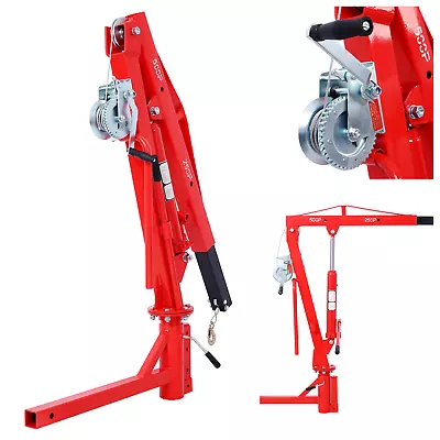 Buy 500lbs Adjustable Engine Motor Hoist Cherry Picker Workshop Shop Crane Lift • 295.99$
