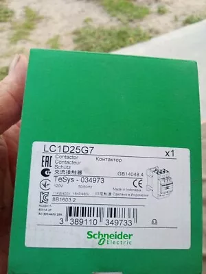 Buy Schneider Electric #LC1D25G7 Contactor ***NEW*** • 54.92$