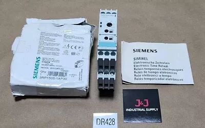 Buy *NEW SURPLUS* Siemens 3RP1505-1AP30 Electronic Timing Relay 24Vdc + Warranty! • 100$