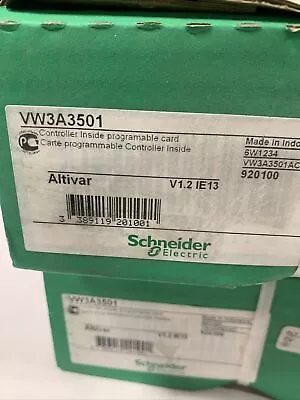 Buy SCHNEIDER ELECTRIC VW3A3501 ALTIVAR Controller Inside Programmable Card *NEW* • 275$
