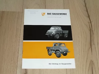 Buy Unimog Construction Tractor Prospectus/special Print From 1959 • 13.46$