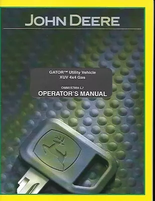 Buy John Deere Xuv 4x4 Gas  Gator Utility Vehicle  Operator Manual • 32.99$