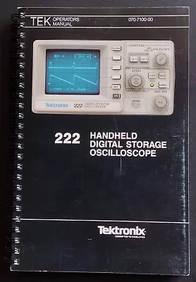Buy Tektronix 222 Operator's Manual • 75.50$