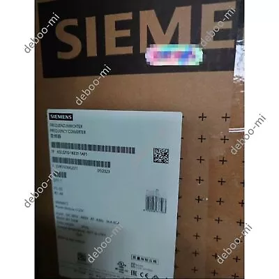Buy New Siemens 6SL3 210-1KE31-1AF1 6SL3210-1KE31-1AF1 SINAMICS G120C 55KW Inverter • 4,077.96$