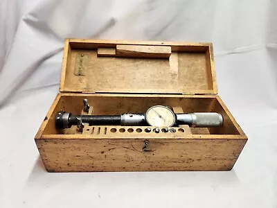 Buy Standard Dial Bore Gage No. 3 Range 1.5 - 2.16  .0001  Tested W/ Wood Box 4 Tips • 259$
