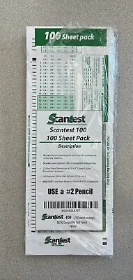 Buy SCANTEST-100, 882 E Compatible Testing Forms (100 Sheet Pack) Open • 15$