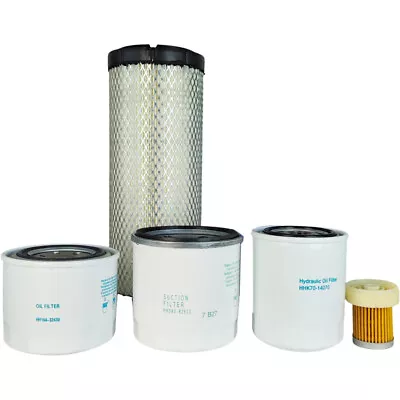 Buy Complete Filter Service Kit For Kubota L2501 HST Oil Fuel Hydraulic Air Filter • 61.50$