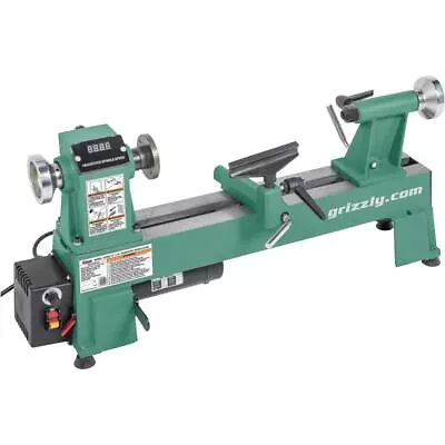 Buy Grizzly T25926 10  X 18  Variable-Speed Benchtop Wood Lathe • 546.95$