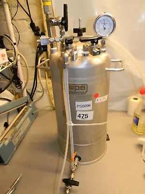 Buy POPE Scientific 4 Gallon Pressure Vessel, 9  ID, 2012 MFG, Extras, See Pics. • 600$