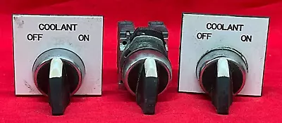 Buy Allen-bradley Selector Switches (lot Of 3) 800f-x10 Series A On/off • 20$