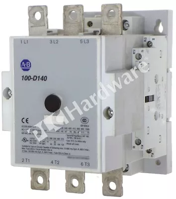 Buy Allen Bradley 100-D140D11 Series B MCS IEC Non-Reversing Contactor 3-Phase 140A • 474.61$