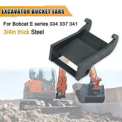 Buy Quick Attach Coupler Excavator Bucket For Bobcat E Series 334 337 341 Universal • 229.99$