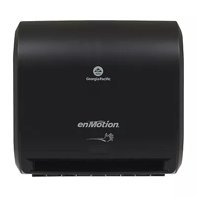 Buy EnMotion GEORGIA-PACIFIC 59488A Automated Touchless Paper Towel Dispenser Black • 62.35$