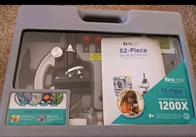 Buy AmScope 52pc 120X-1200X Kids Starter Compound Microscope Portable Science Kit   • 35.99$