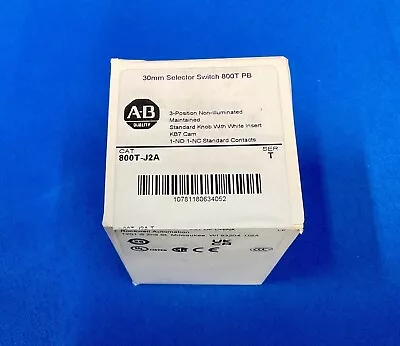 Buy Allen-Bradley 800TJ2A 30mm Selector Switch • 50$