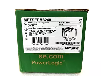 Buy Schneider Electric METSEPM8240 PowerLogic PM8000, PM8240 Power And Energy Meter • 1,499$