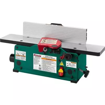 Buy Grizzly Industrial Benchtop Jointer 6  Dust Collection W/ Spiral-Type Cutterhead • 417.13$