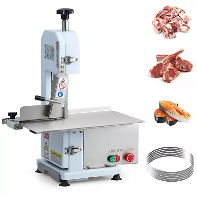 Buy 550W Commercial Meat Bone Cutting Machine Electric Meat Bandsaw Machine • 330.59$