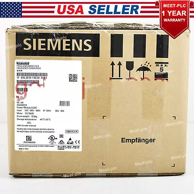 Buy New Siemens 6SL3210-1KE31-1UF1 SINAMICS G120C 55KW Inverter 6SL3 210-1KE31-1UF1 • 3,641.82$