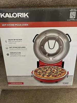 Buy Kalorik PZM 43618 R High Heat Hot Stone Pizza Oven - New • 96.99$