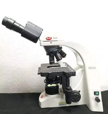 Buy Motic Microscope BA310 With 4x, 10x, 40x, And 100x Oil Objectives • 399.99$