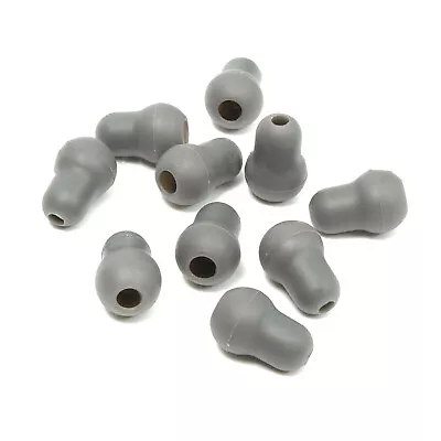 Buy 10Pcs Silicone Gray Soft Eartips Earplug Earpieces For Littmann Stethoscope • 9.69$