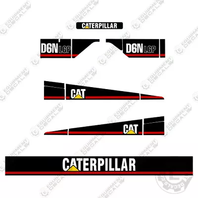 Buy Fits Caterpillar D6N LGP Bulldozer Decals Early 2000's Style Decals 7 Year Vinyl • 199.95$