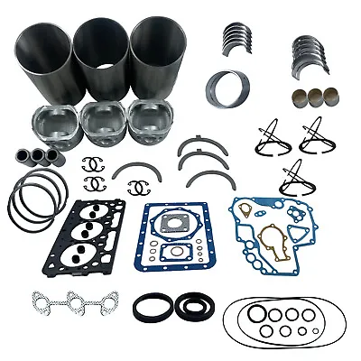 Buy 3 Cylinder Engine Accessory Kit STD Overhaul Rebuild Kit For Kubota D722 Engine • 195.03$